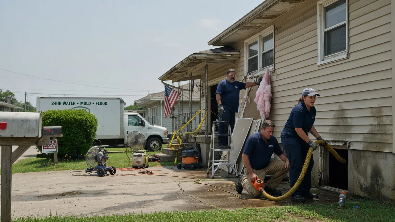 Water Damage Repair in Weyanoke, LA near me
